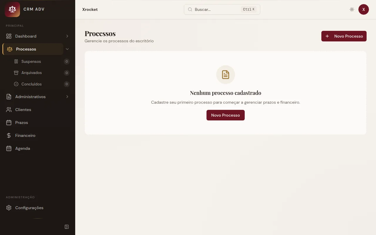 Processos com CNJ e partes